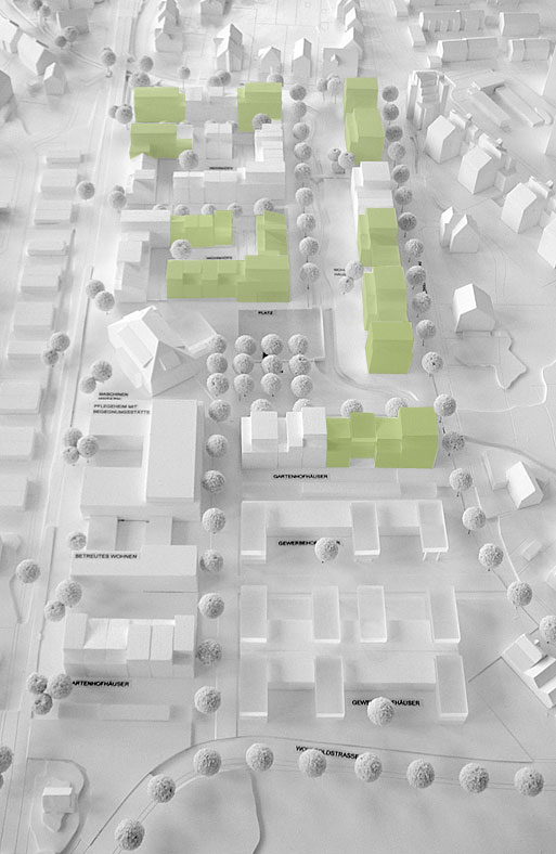 Lageplan Mhlenviertel, © Architekten Hhnig + Gemmeke